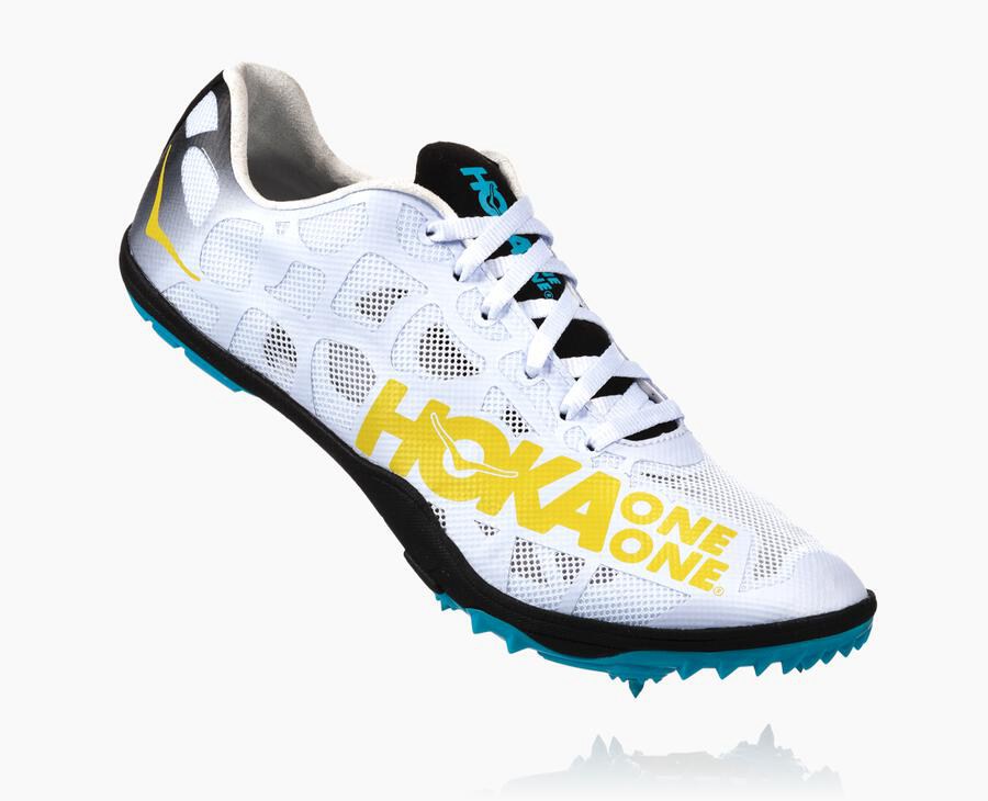 Zapatillas Atletismo Hoka One One Hombre - Rocket X - Blancas - YVU203586